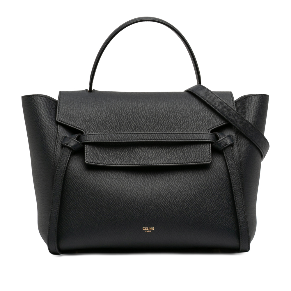 Pre-Loved Celine Mini Grained Calfskin Belt Bag